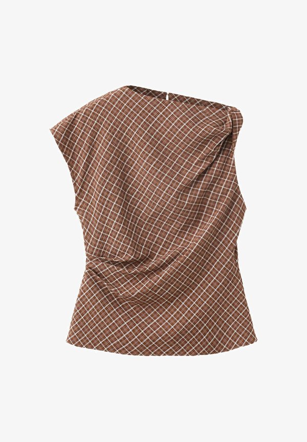 Mango ADULT - Blouse - dark brown