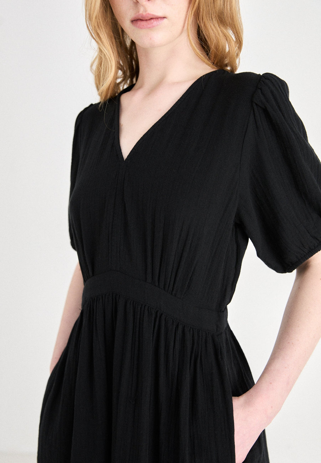 GAP TIERED GAUZE MAXI