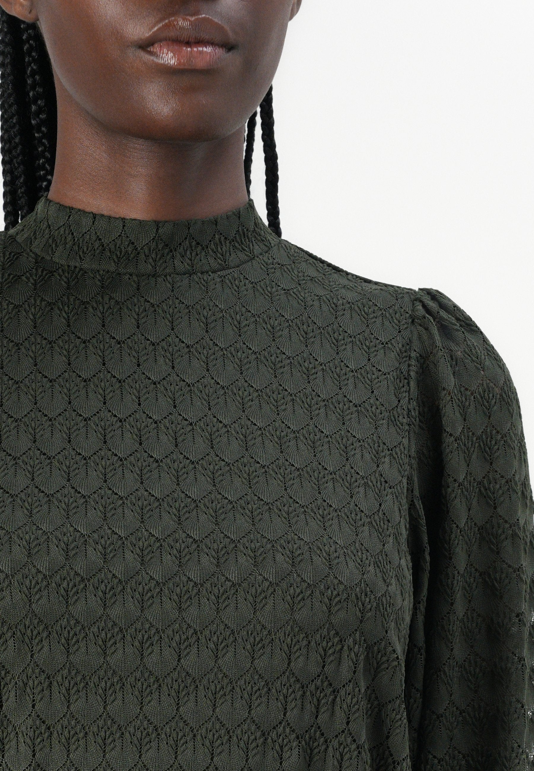 JDY JDYAVERY HIGHNECK BELT DRESS