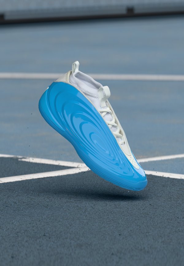 adidas Performance HARDEN 10 - Basketball shoes - lucid aquamarine/footwear white/silver-coloured metallic