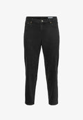 Vero Moda Curve Mom fit VMCTESSA-STRETCH High rise Wide Leg - Mom Jeans - black denim