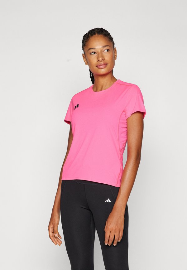 adidas Performance ADIZERO TEE - Sports T-shirt - lucid pink