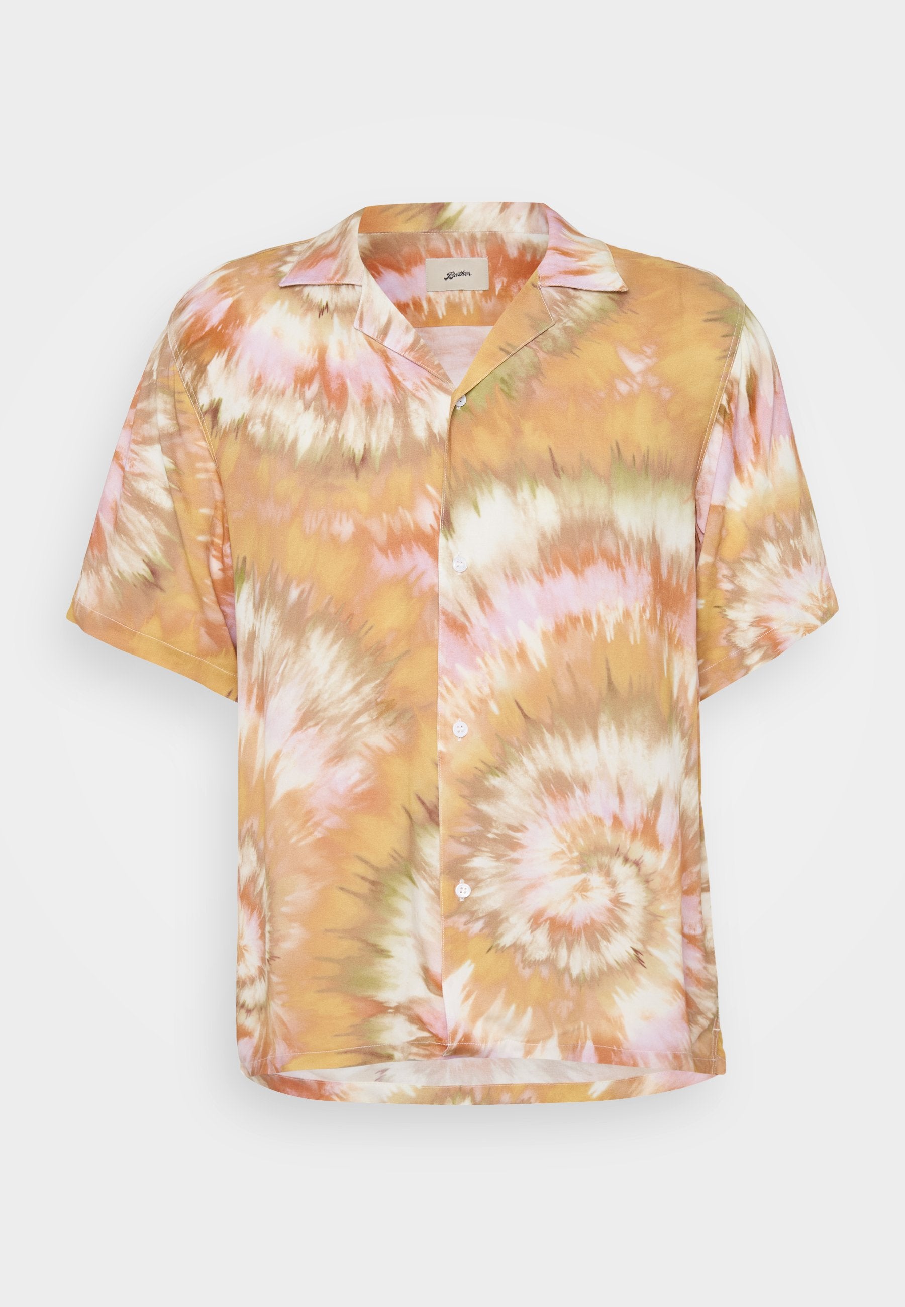 Bather CALYPSO SWIRL TIE DYE PRINTED CAMP SHIRTS