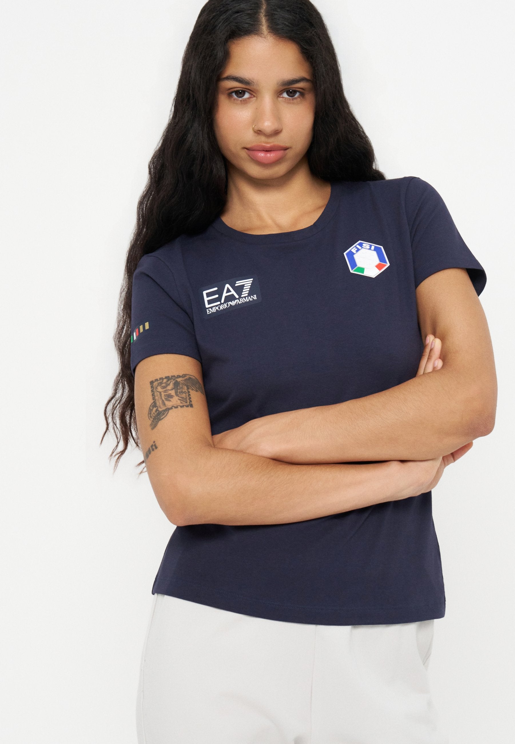 EA7 Emporio Armani T-Shirt print Media 4