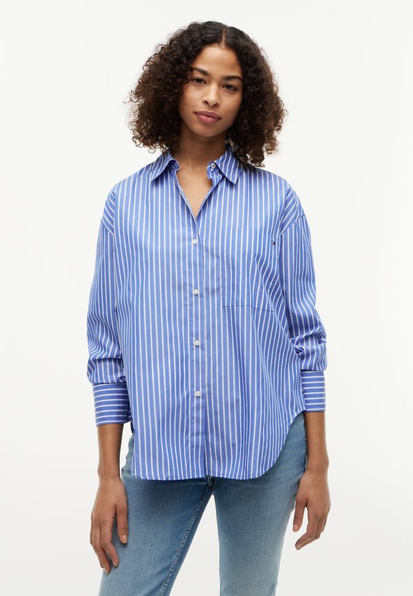 Tommy Hilfiger Button-down blouse - verona blue