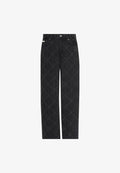 Calvin Klein Jeans LOW RISE - Baggy Jeans - worn black