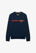 Superdry & Co SUPERDRY OUTDOOR STRIPE LOGO RELAXED SWEATSHIRT.. - Sweatshirt - deep sea blue marl