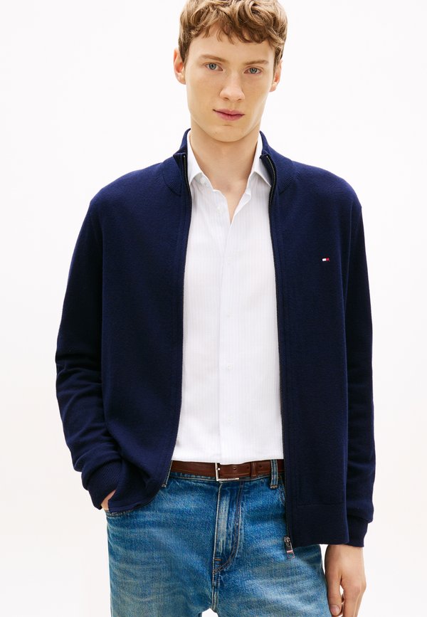 Tommy Hilfiger PIMA - Cardigan - desert sky