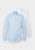 Jack & Jones JJJOE 2 PACK - Shirt - cashmere blue/white