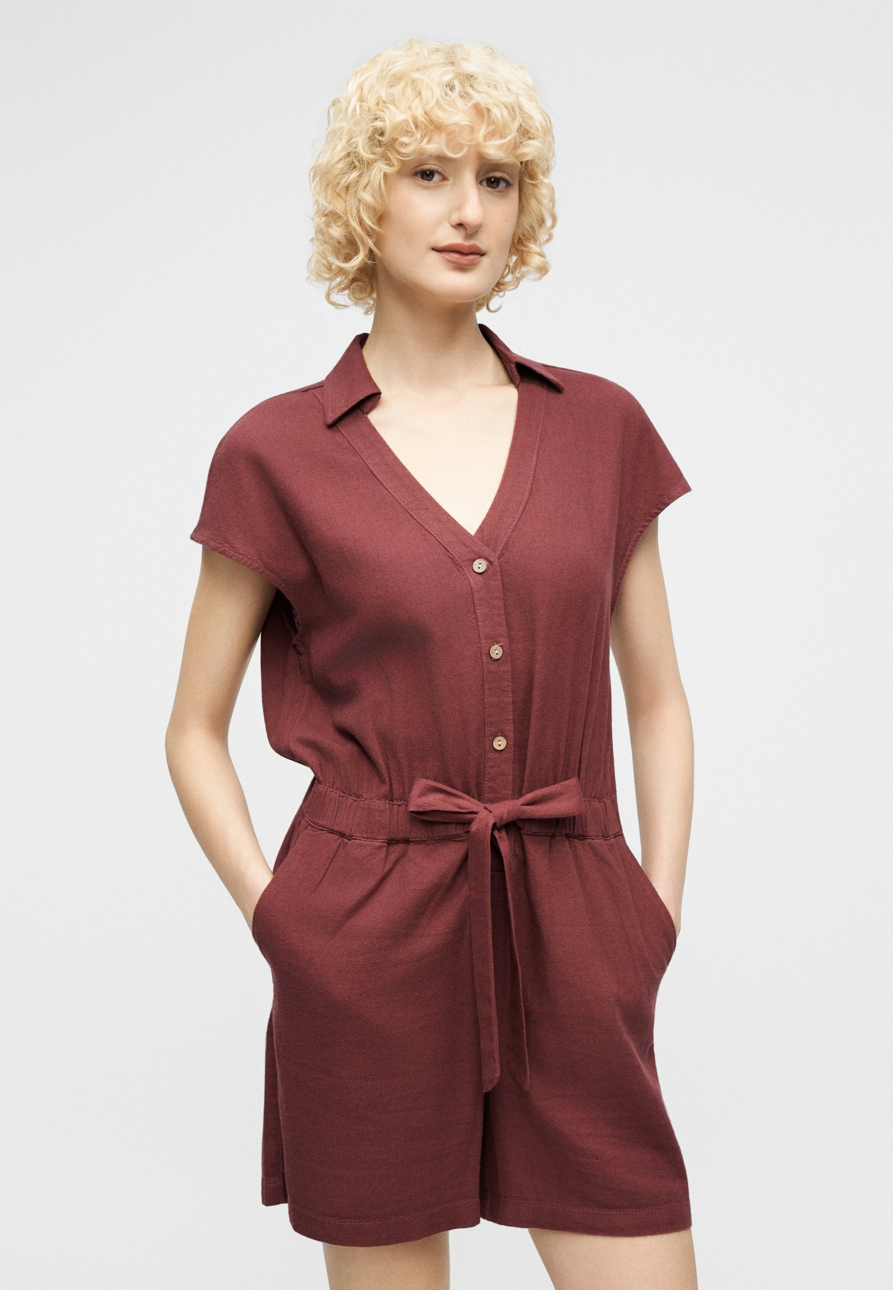 ONLY Playsuit ONLGOA Linen Playsuit