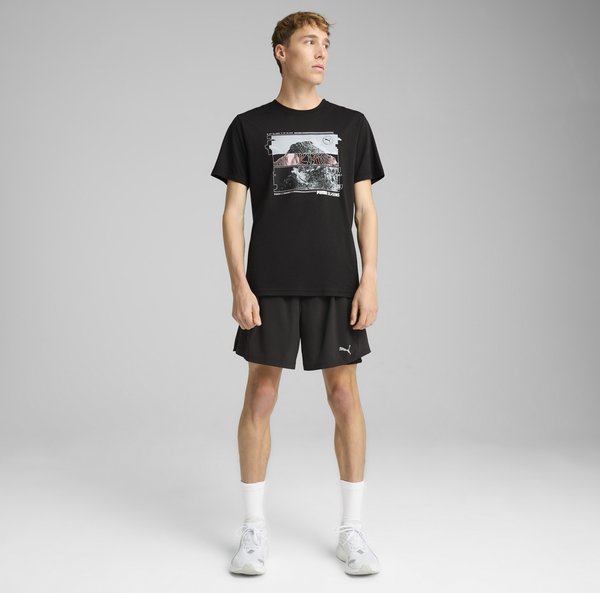 Puma GRAPHICS SEASONS  - Print T-shirt - black