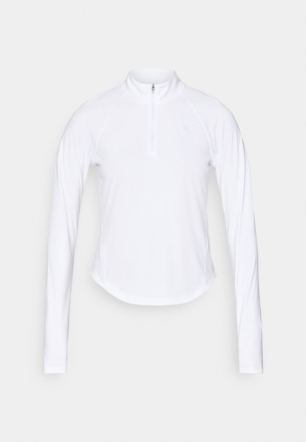 Nike Performance TEMPO - Long sleeved top - white/reflective silver-coloured