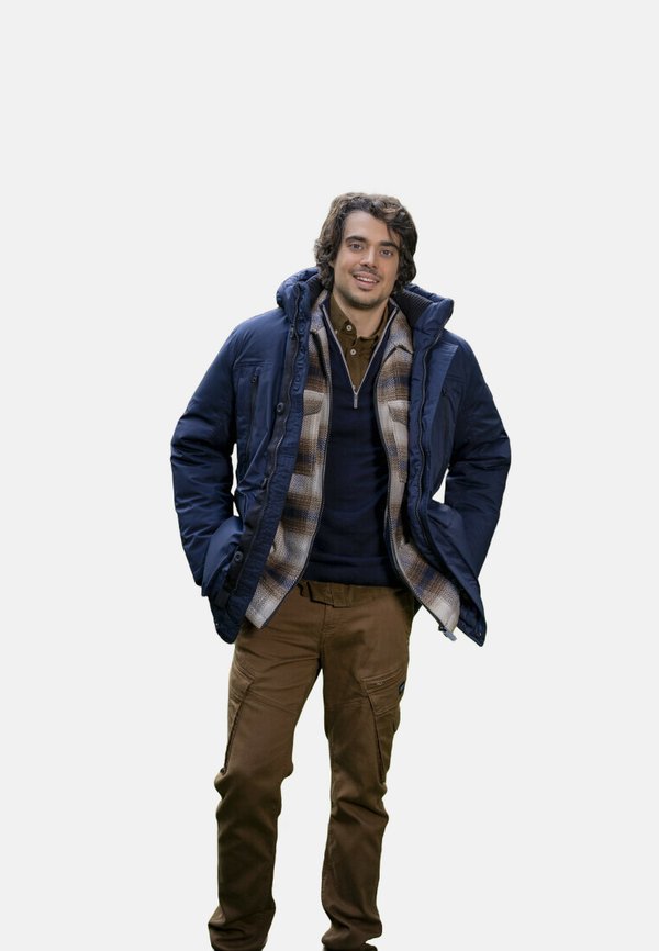 TOM TAILOR Winter coat - marine