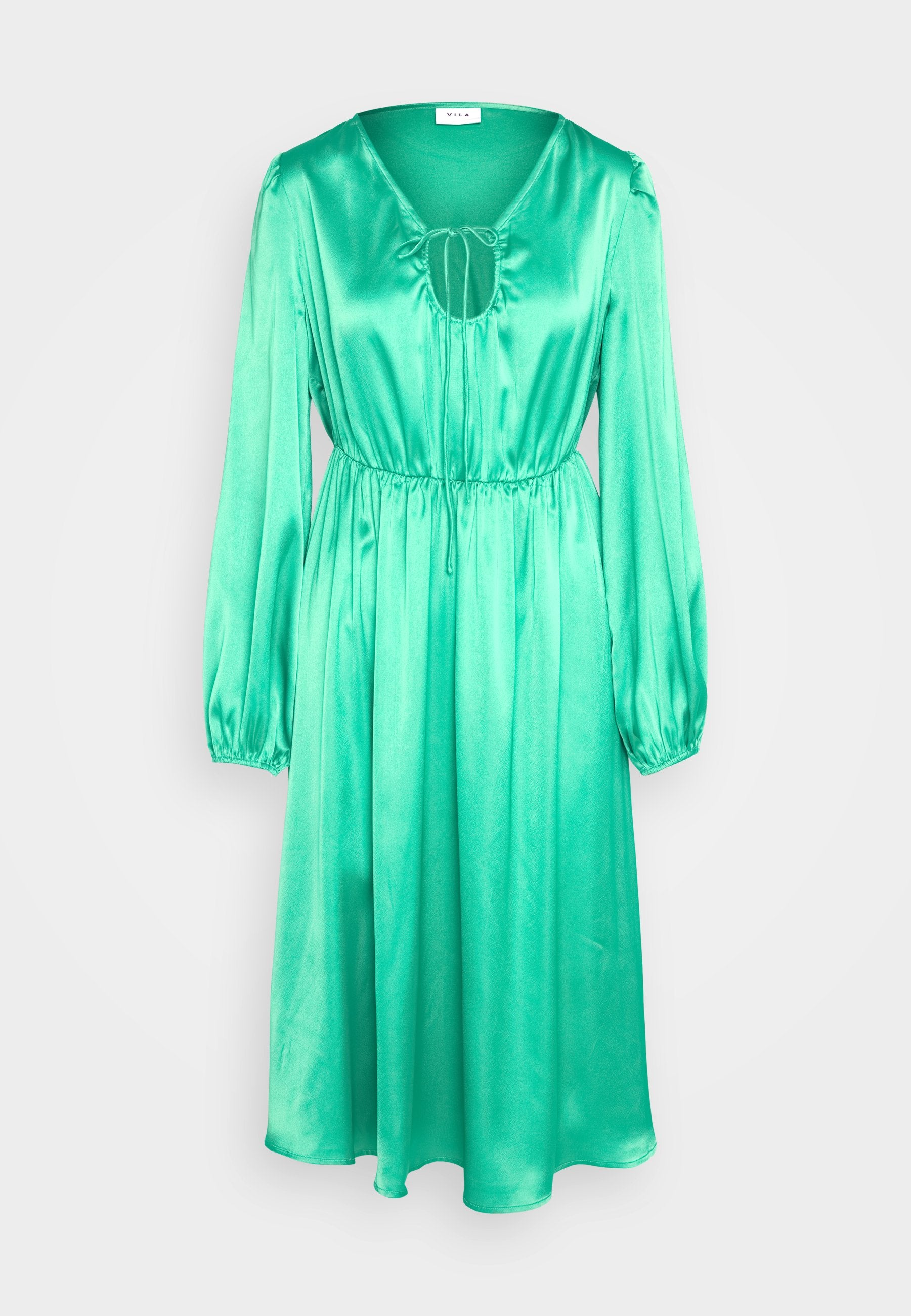 VILA VIPETIA V NECK MIDI DRESS