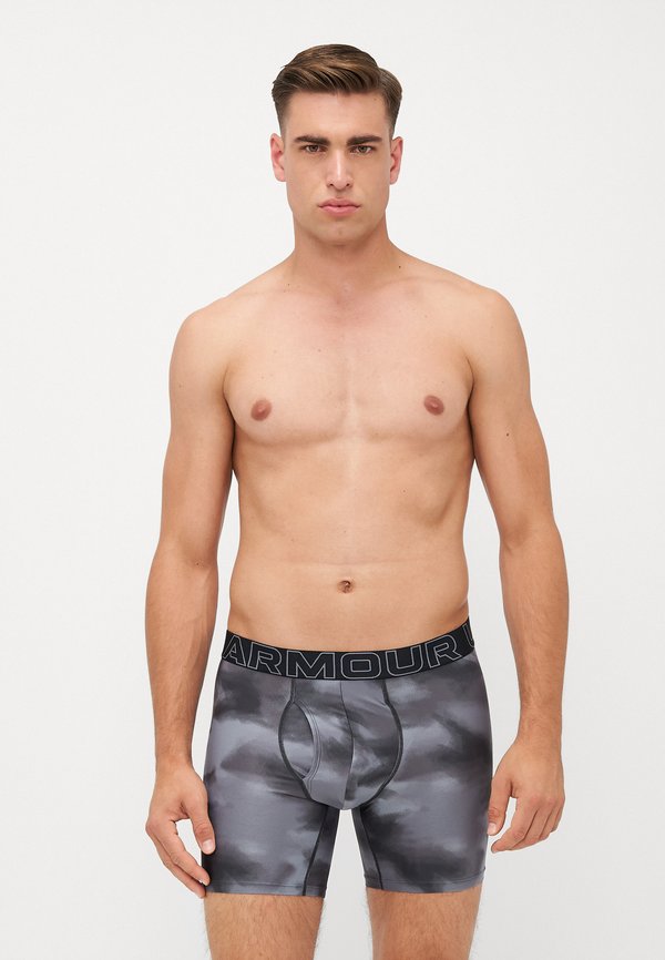 Under Armour PERFORMANCE 3 PACK - Boxer briefs - static woodland/titan-coloured gray/black