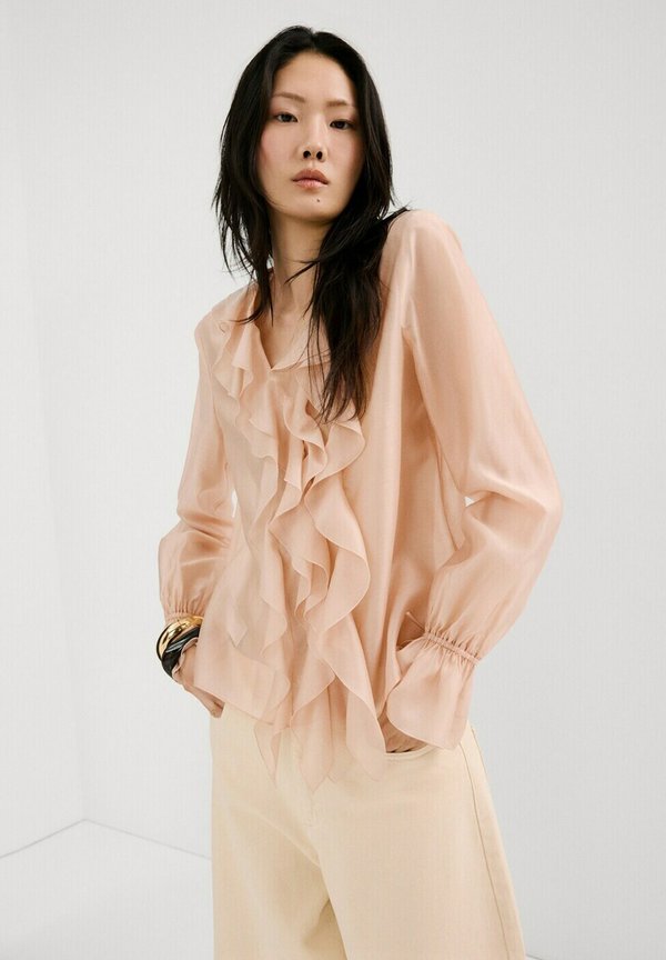 Mango Blouse - pink