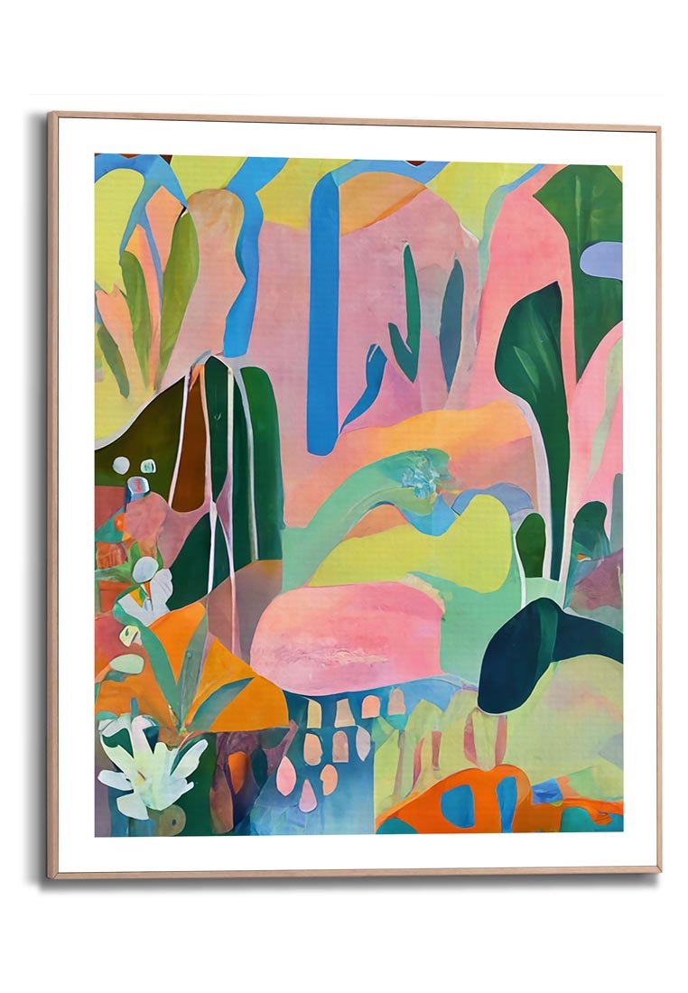 Orange Wallz GARDEN OF EDEN