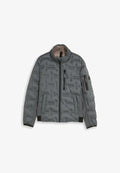 TOM TAILOR TOM TAILOR JACKEN HYBRID STEPPJACKE MIT VERSTAUBARER KAPUZE - Winter jacket - darkest olive