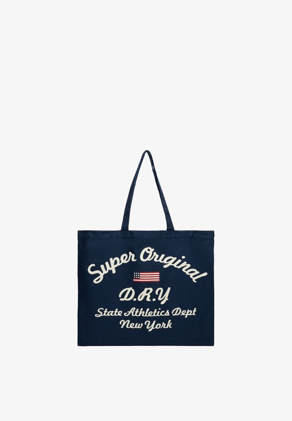 Superdry & Co SUPERDRY SUPERDRY TOTE.. - Tote bag - richest navy/off white