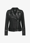 ONLY Biker ONLMILLE Biker - Faux leather jacket - black