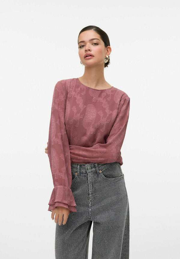 Vero Moda VMMISHI - Blouse - rose brown