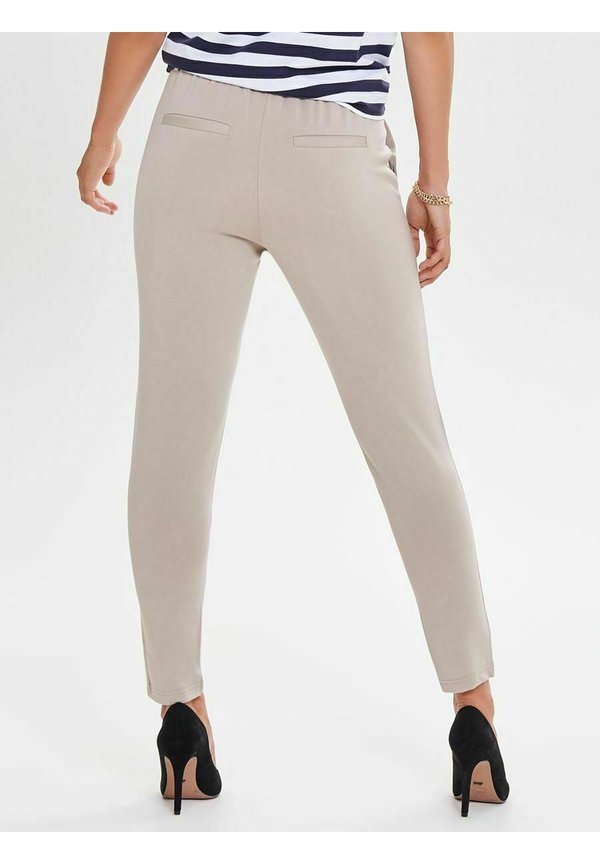 ONLY ONLPOPTRASH EASY COL PANT PNT NOOS - Trousers - off-white/off-white