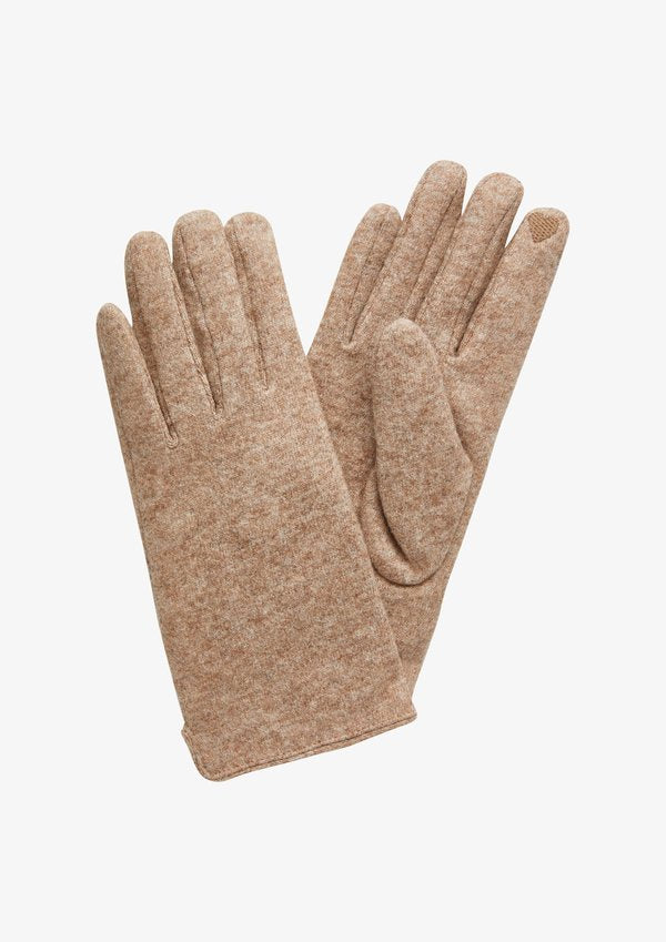 s.Oliver Gloves - hellbraun