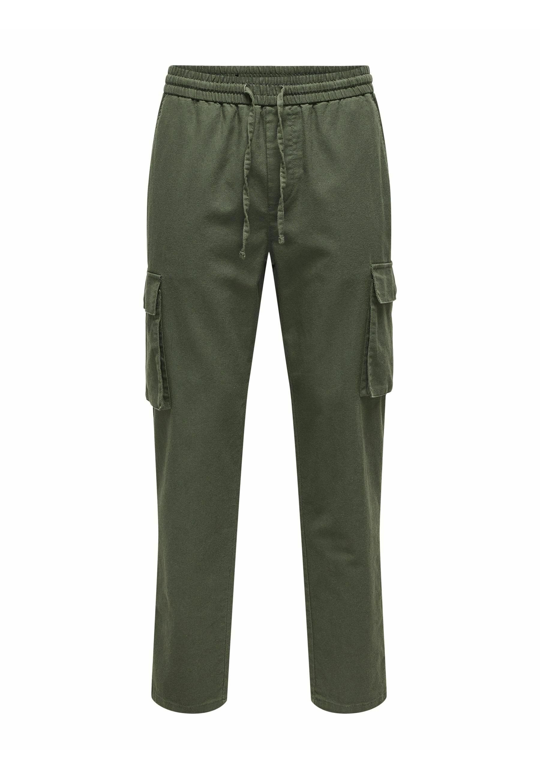 Cargo ONSLINUS Tapered Fit Linen Media 1