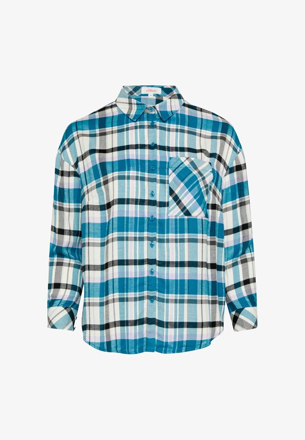 s.Oliver Button-down blouse - azurblau