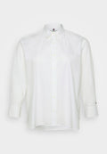 CURVE OVERSIZED FIT LOGO EMBROIDERY SHIRT Media 1