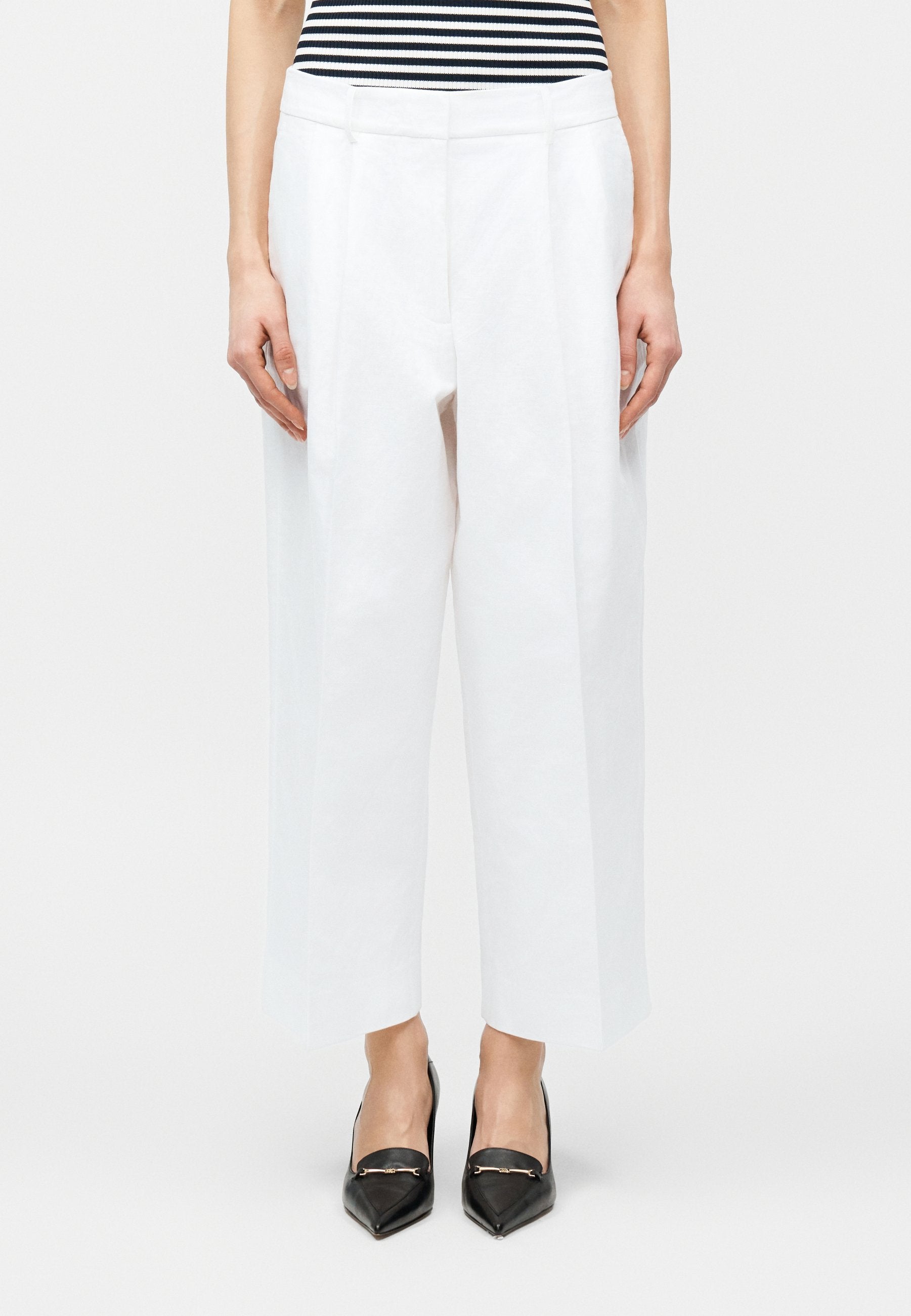 MICHAEL Michael Kors PLEATED WIDE LEG