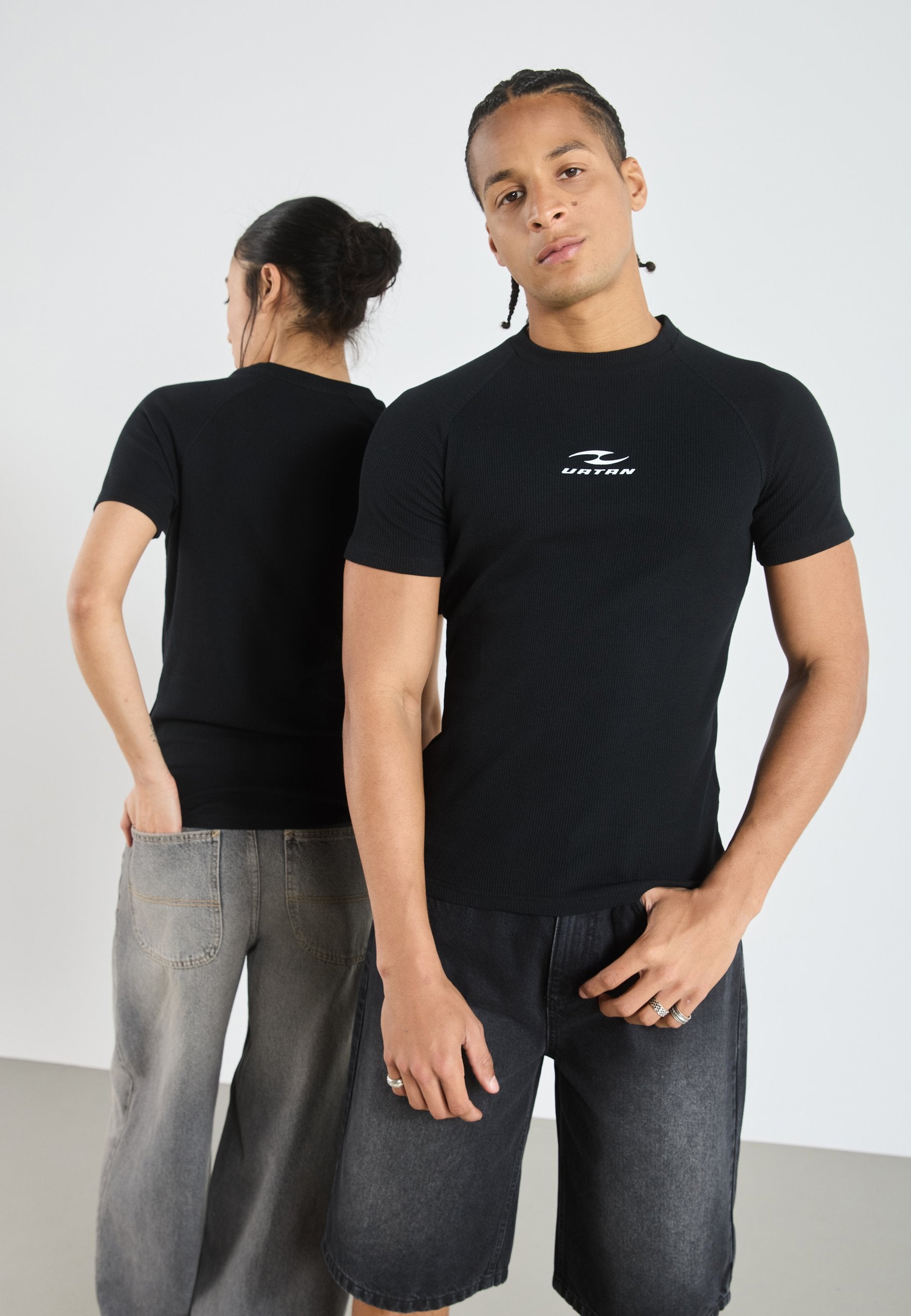 YOURTURN UNISEX WAFFLE MUSCLE FIT