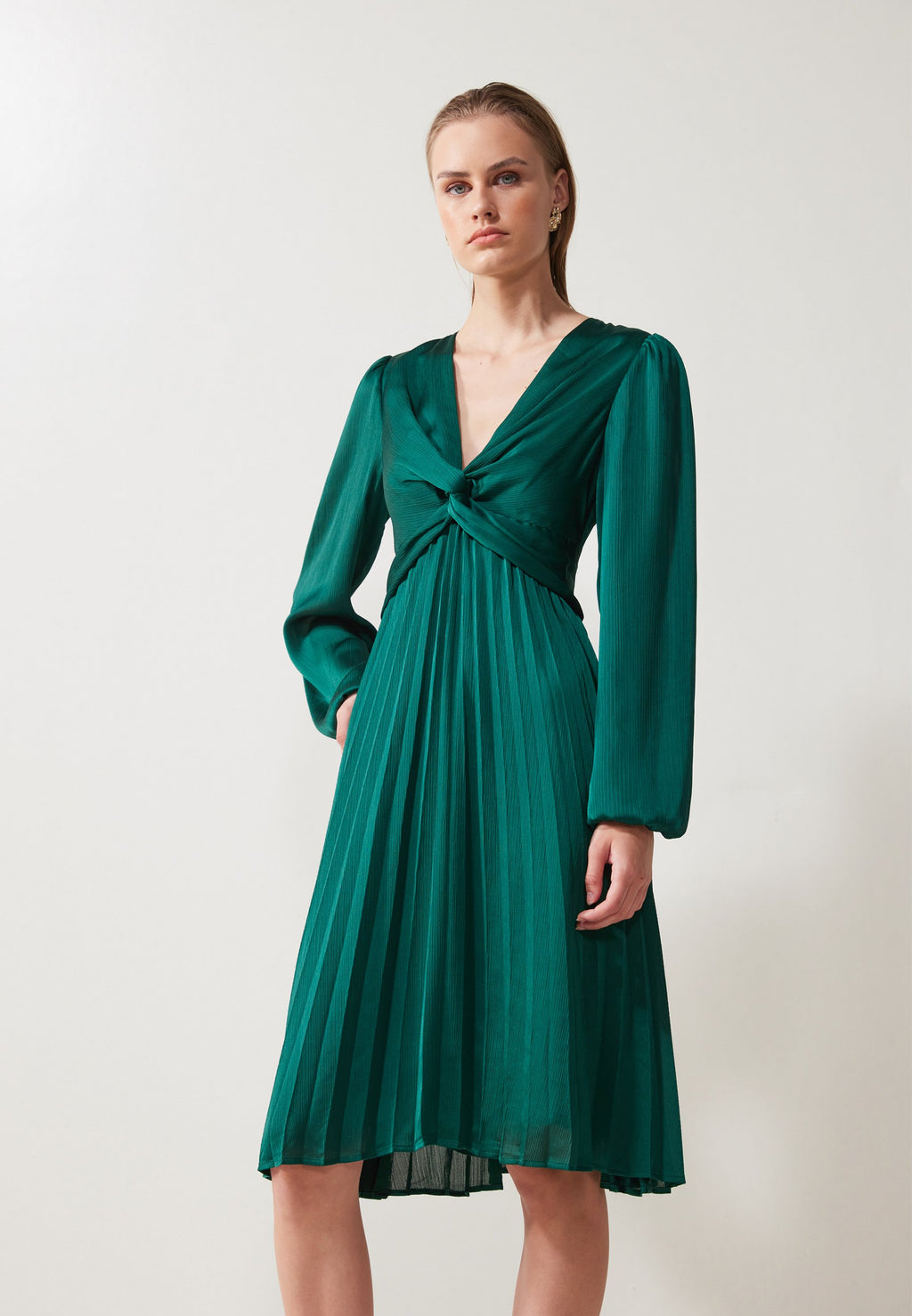 Anna Field PLISSEE MINI DRESS