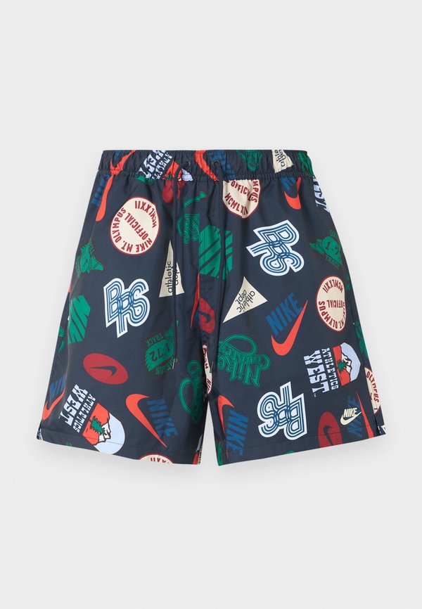 Nike Sportswear CLUB FLOW REISSUE - Shorts - obsidian/khaki