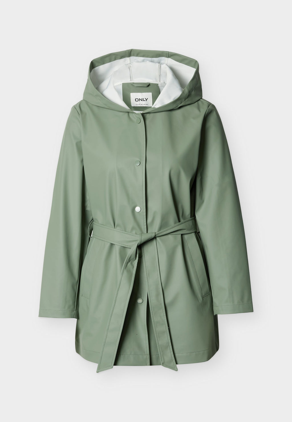 ONLELISA BELTED RAIN COAT Media 1
