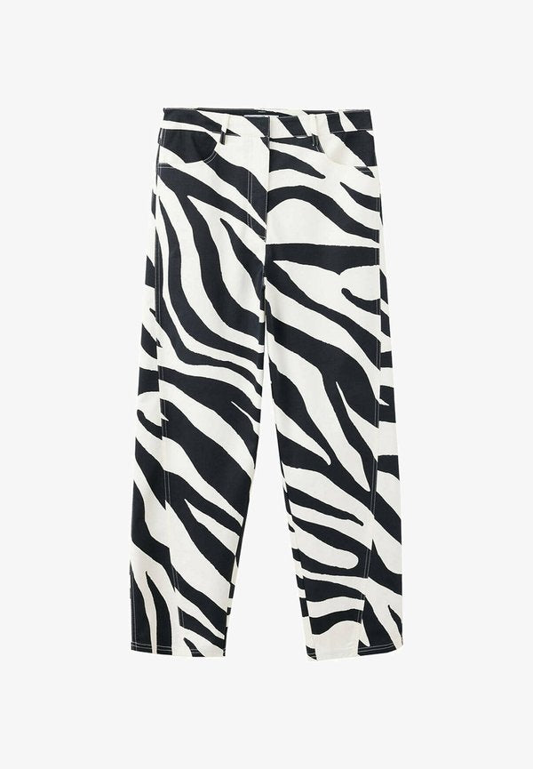 Mango ADULT - Straight leg jeans - black