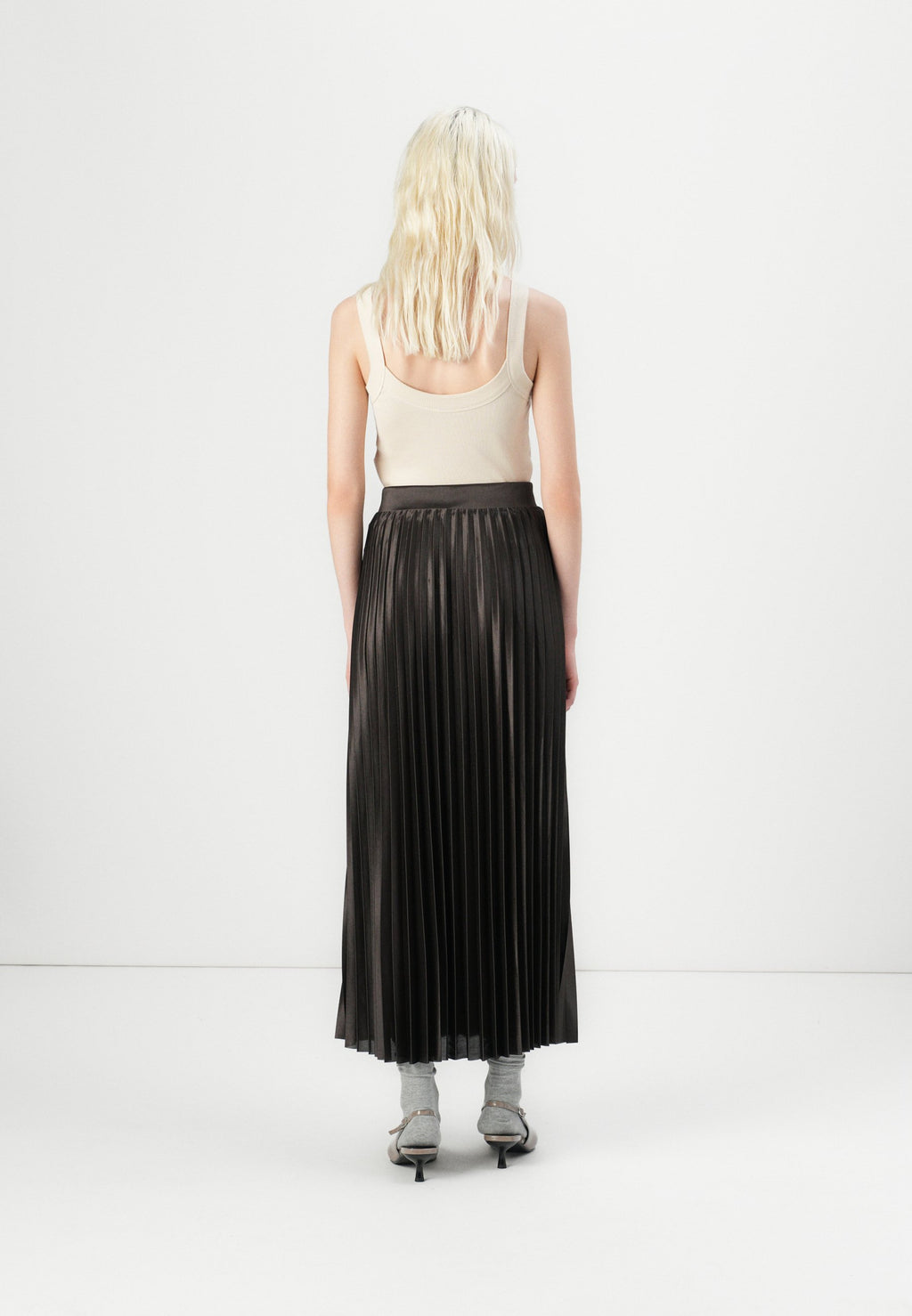ONLY ONLKOLTER PLISSE LONG SKIRT