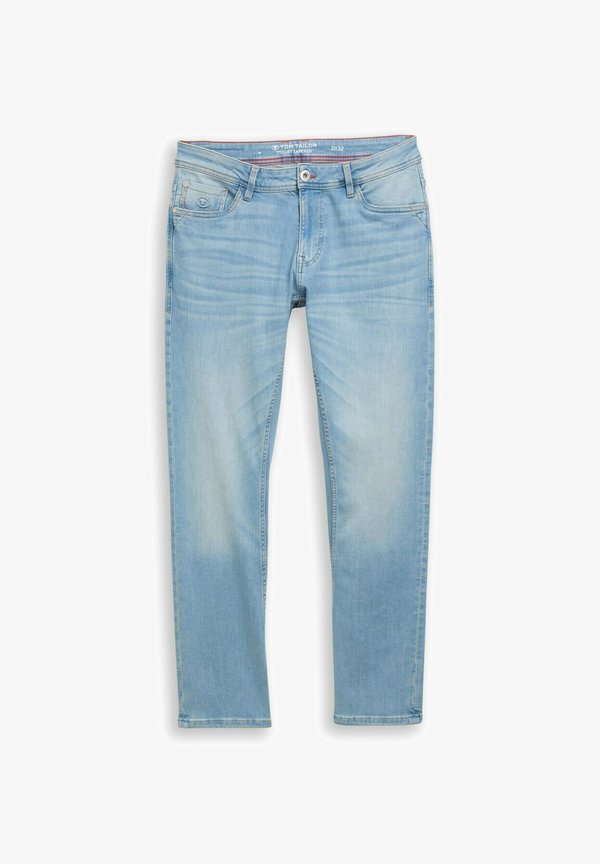 TOM TAILOR TTCURT TAPERED FIT - Slim fit jeans - light stone blue denim