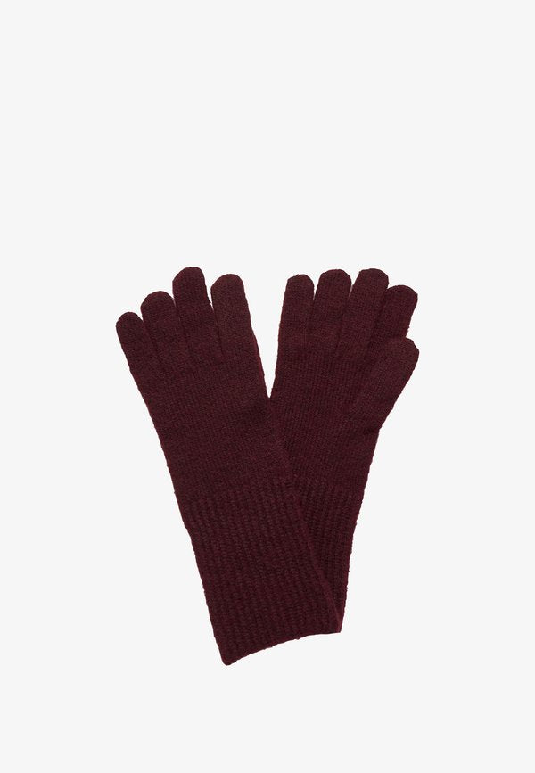 s.Oliver Gloves - bordeaux