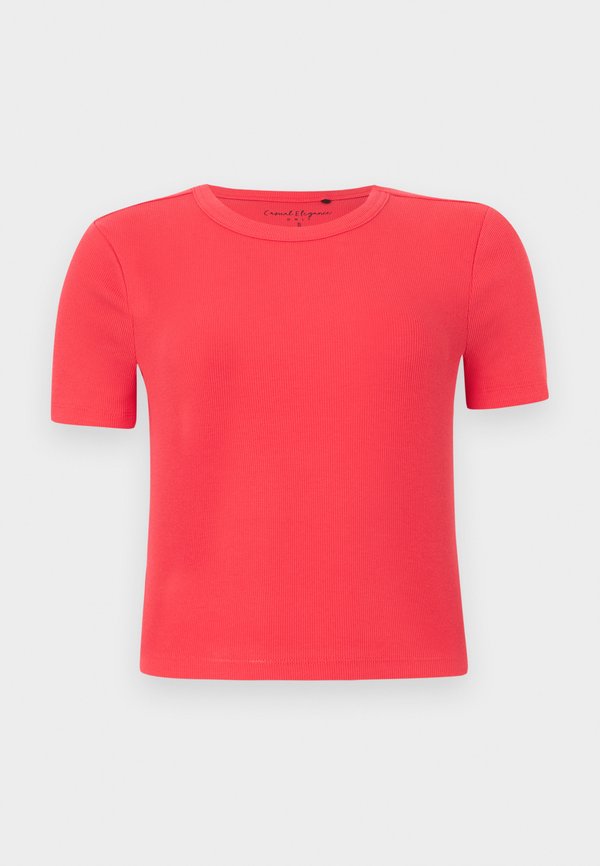 ONLY ONLVAL LIFE O NECK - Basic T-shirt - tomato puree