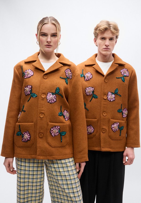 Sister Jane ODETTE FLOWER EMBELLISHED JACKET UNISEX
