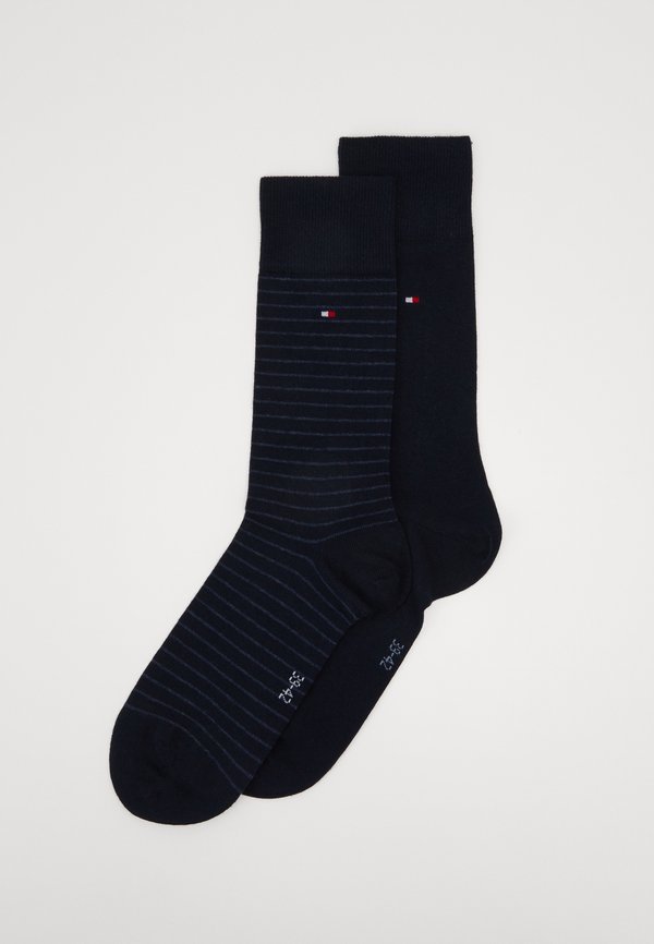 Tommy Hilfiger STRIPE SOCK 2 PACK - Socks - dark navy