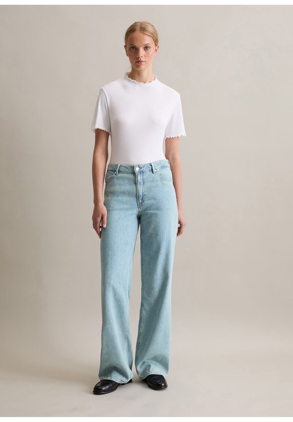 Marc O'Polo DENIM TOMMA DENIM TROUSERS, HIGH WAIST, WIDE LEG