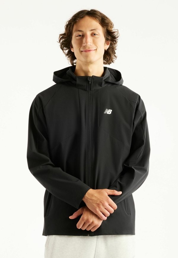 New Balance UTILITY STRETCH WOVEN JACKET - Summer jacket - black
