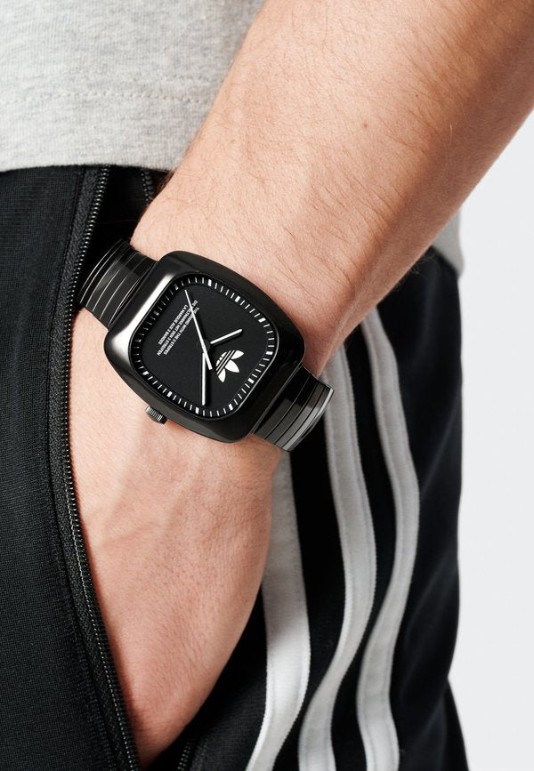 adidas Originals RETRO WAVE ONE - Watch - black