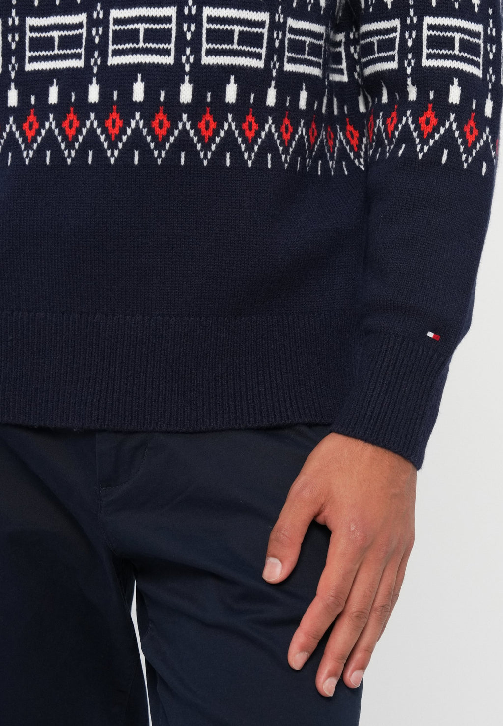 PLACED FAIRISLE BLEND CREW UNISEX Media 6