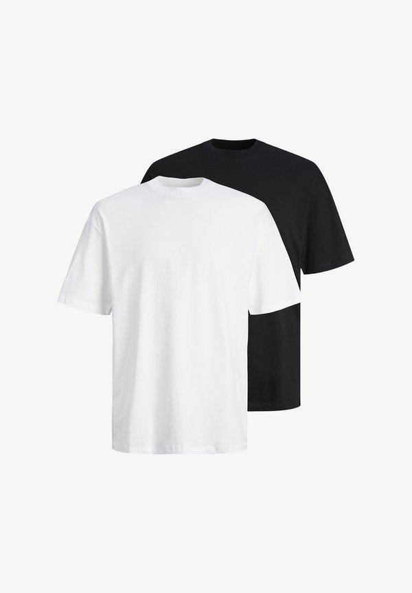 Jack & Jones 2-pack Plain - Basic T-shirt - mehrfarbig