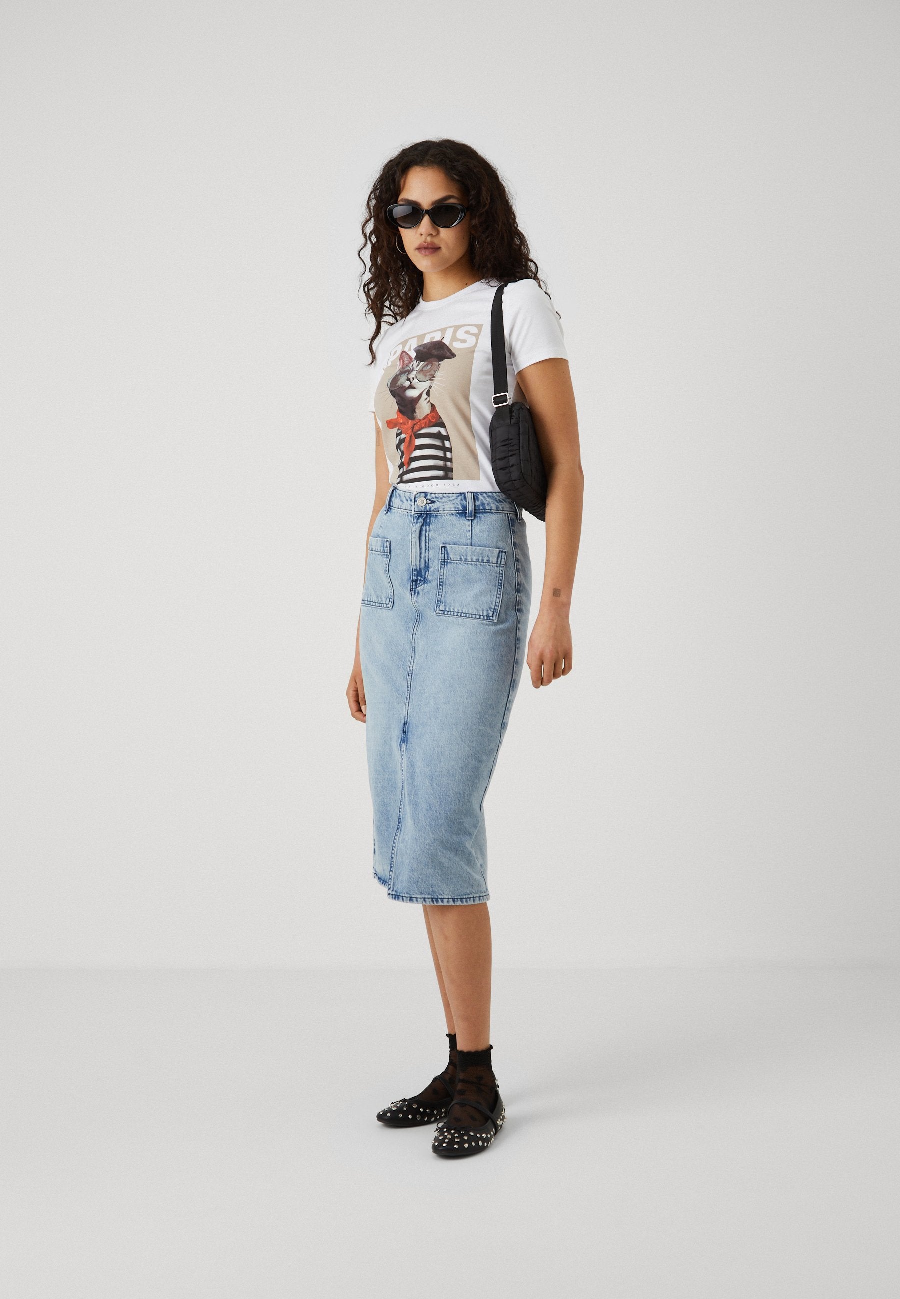 ONLLILIAN POCKET MIDI SKIRT  Media 2