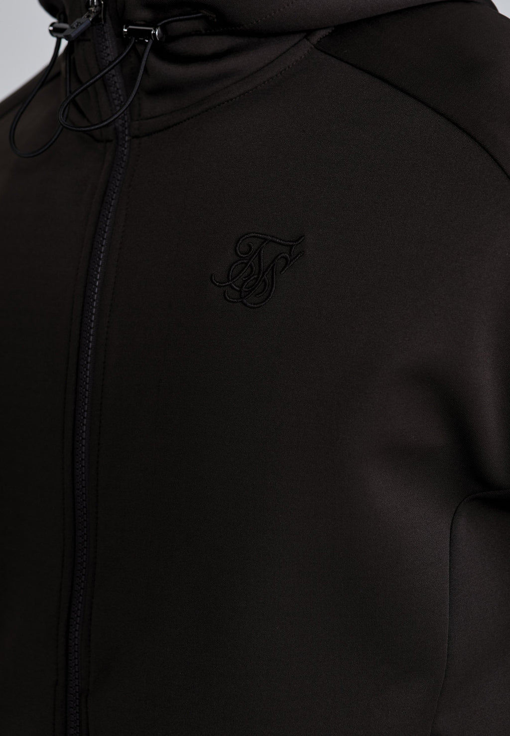 SIKSILK ESSENTIAL POLY FULL ZIP