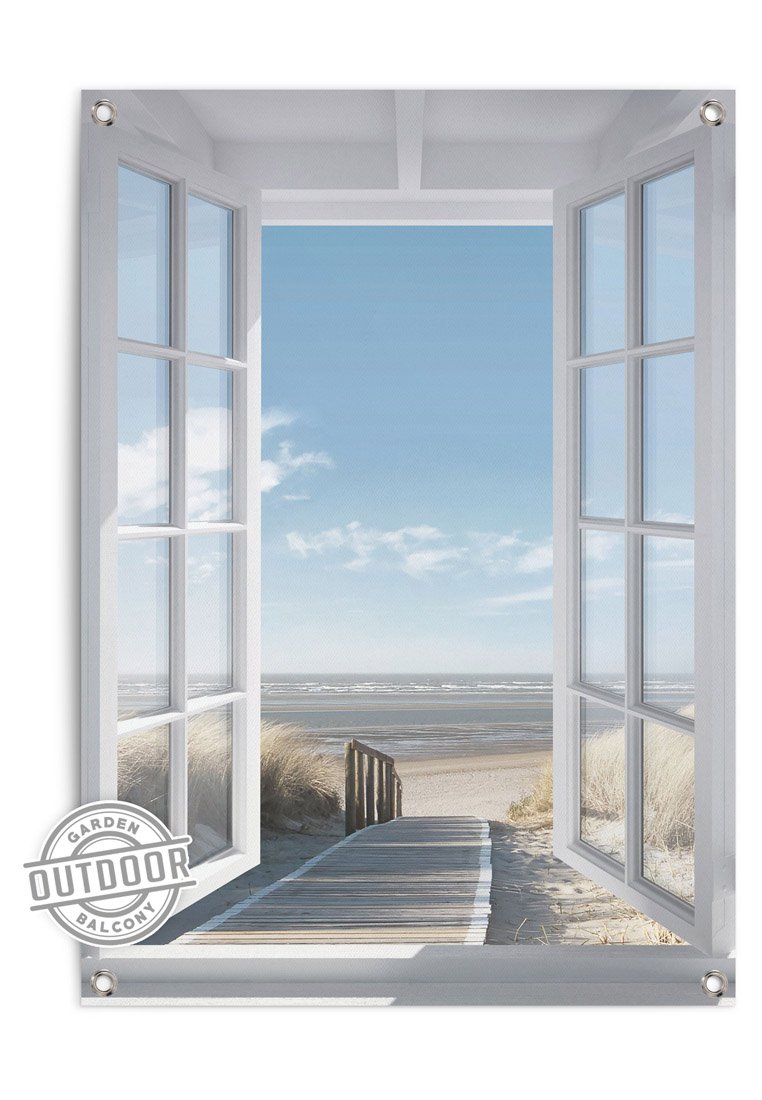 Orange Wallz OUTDOOR ART - NORTHSEA VIEW